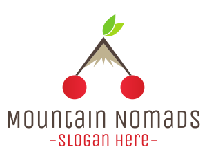 Cherry Mountain Peak  logo design