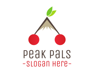 Cherry Mountain Peak  logo design