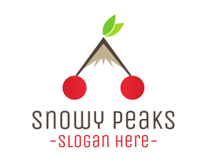 Cherry Mountain Peak  logo design