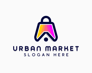 Property Shopping Market logo design