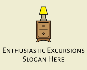 Lamp Cabinet Furniture Logo