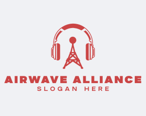 Radio Tower Headphones  logo