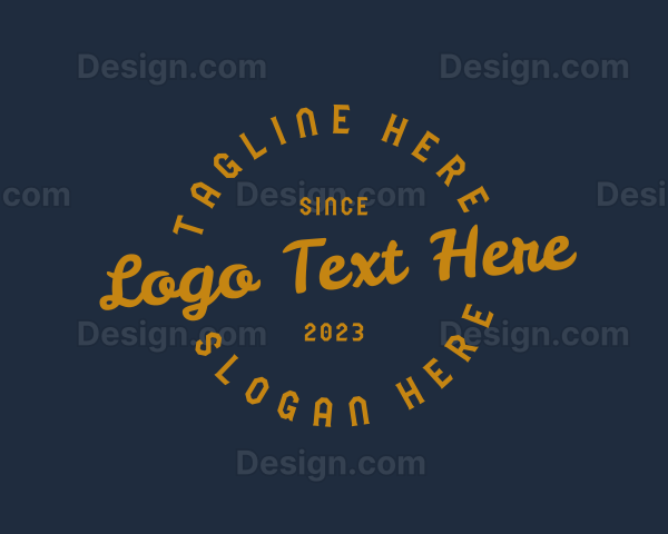 Generic Retro Business Logo