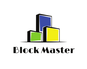 City Block Construction logo design