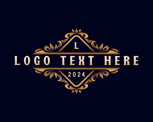 Luxury Elegant Ornament Logo