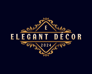 Luxury Elegant Ornament logo design