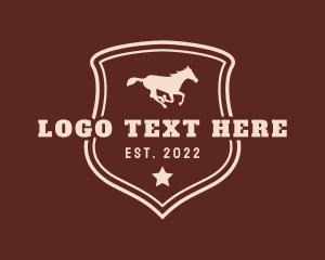 Western Rodeo Horse logo
