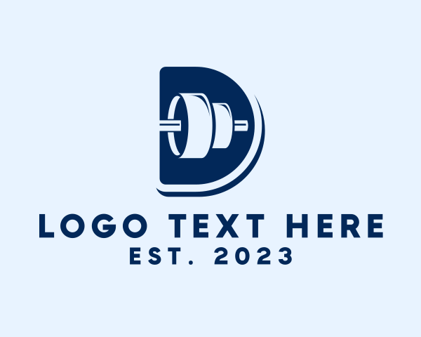 Powerlifting logo example 3