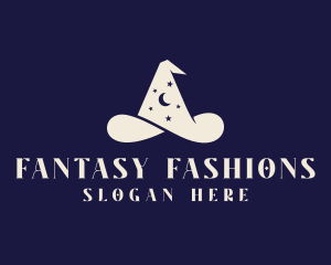 Magician Wizard Hat logo design