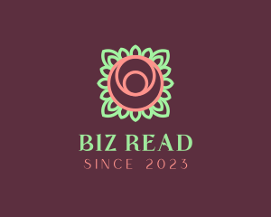 Yoga Rose Bud logo design