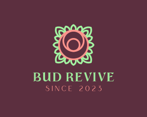 Yoga Rose Bud logo