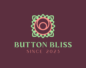 Yoga Rose Bud logo design