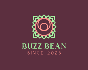 Yoga Rose Bud logo design