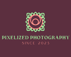 Yoga Rose Bud logo design