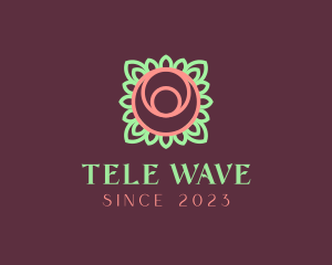 Yoga Rose Bud logo design