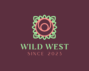 Yoga Rose Bud logo design