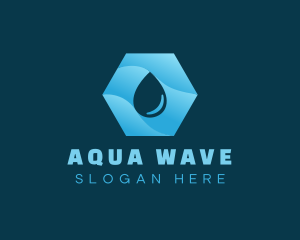 Purified Aqua Droplet logo