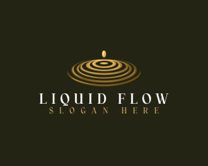 Drip Ripple Water  logo design