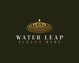 Drip Ripple Water  logo design