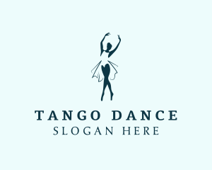 Ballerina Dance Studio logo design