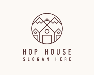 Mountain Neighborhood House logo design