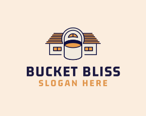 Paint Bucket Home logo design