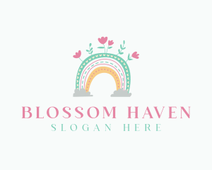 Rainbow Nursery Flowers logo