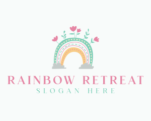 Rainbow Nursery Flowers logo