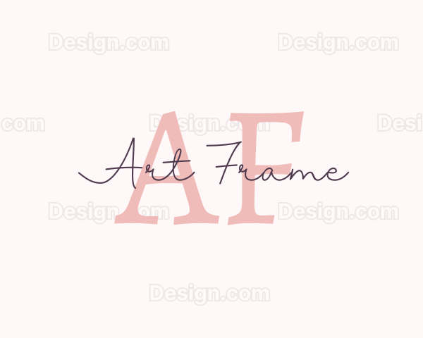 Delicate Handwritten Signature Logo