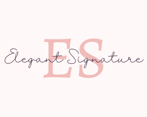 Delicate Handwritten Signature logo design