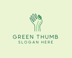 Green Thumb Gardener  logo design