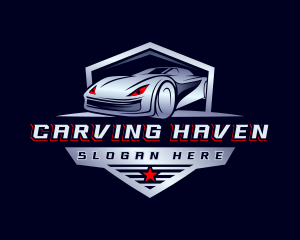 Automotive Racing Car Logo