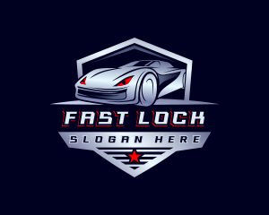 Automotive Racing Car Logo