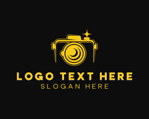 Flash - Digicam Flash Camera logo design