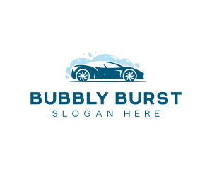 Sports Car Auto Wash logo design