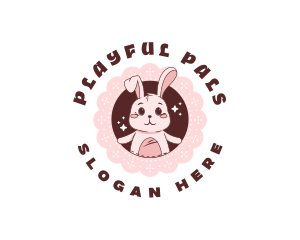 Puppy Bunny Toy logo design