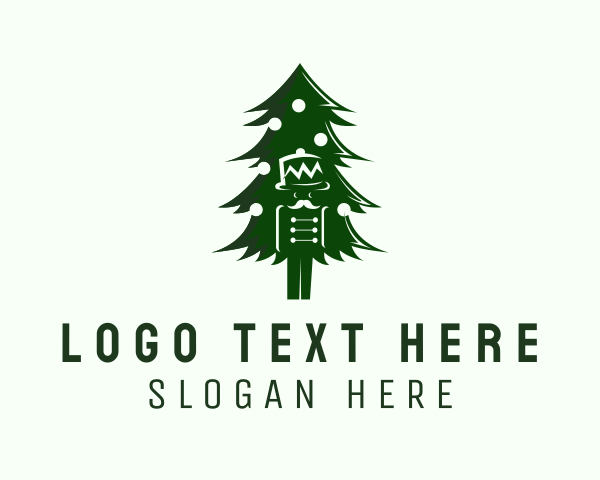 Christmas Tree logo example 1