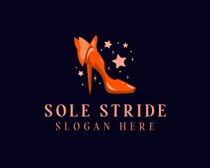 Stiletto Fashion Shoes logo design