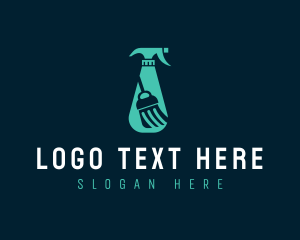 Spray Bottle Cleaning logo