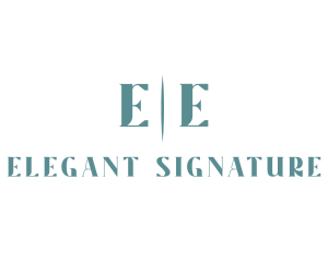 Elegant Luxury Fashion Boutique logo design