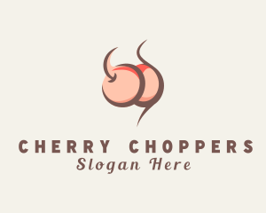 Sexy Cherry Butt logo design