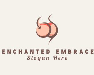 Sexy Cherry Butt logo design