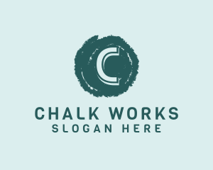 Chalk Stamp Boutique logo design