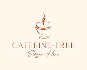 Aroma Coffee Cup logo design