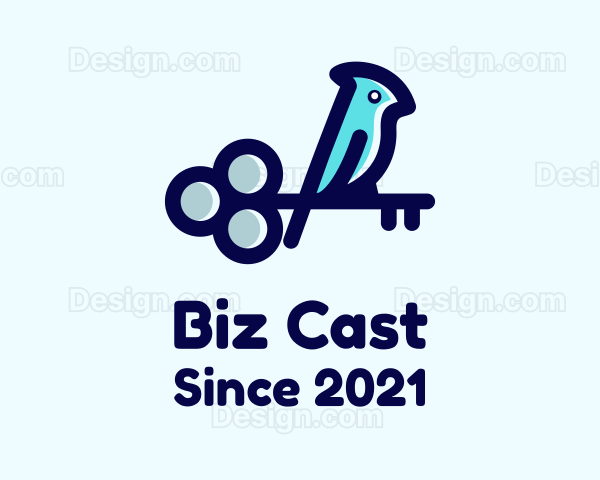 Blue Bird Key Logo