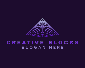 Architect Pyramid logo design