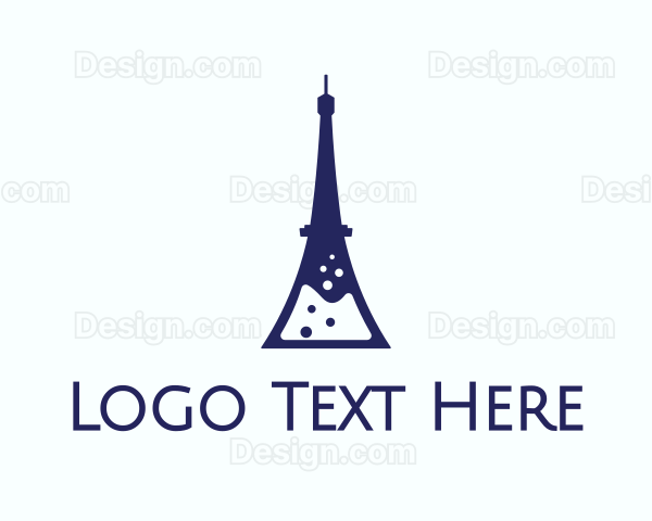 Eiffel Laboratory Flask Logo