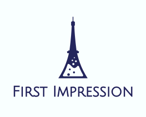 Eiffel Laboratory Flask Logo