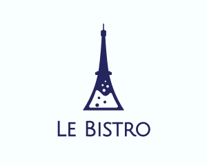 Eiffel Laboratory Flask logo