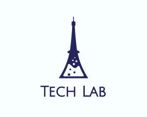 Eiffel Laboratory Flask logo